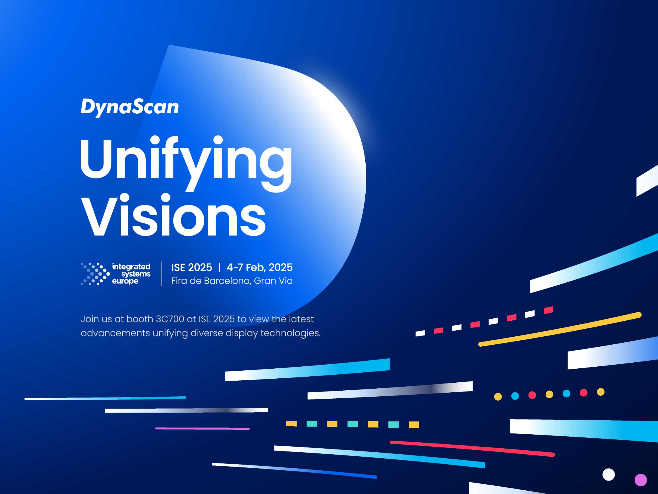 DynaScan to Unveil New Displays and Technology at ISE 2025